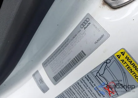 2009 Audi Tt 2.0T z USA, uszkodzony, nr VIN TRUAF38J991021895